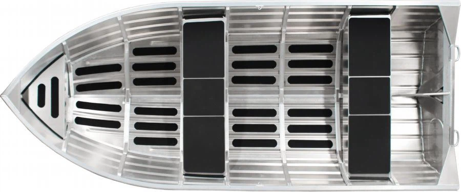 All Welded 14 ft Aluminum Boat layout