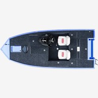 Bateau de basse en aluminium de 14 pieds