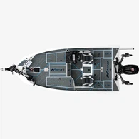 Bass Boat en aluminium de 2022 18 pieds