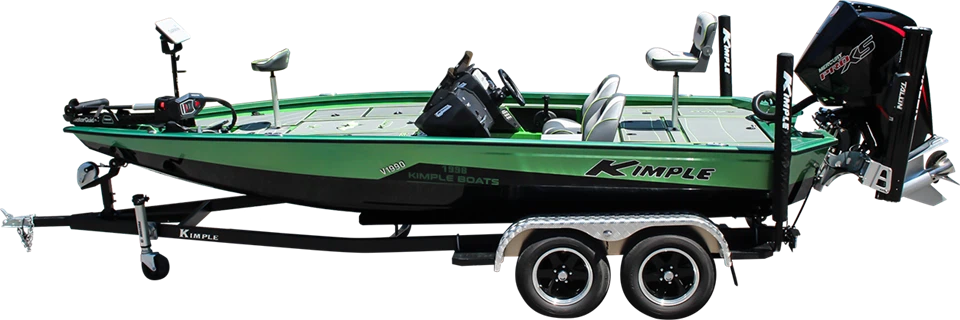 19 Ft Aluminum Stream-line Bass Boat