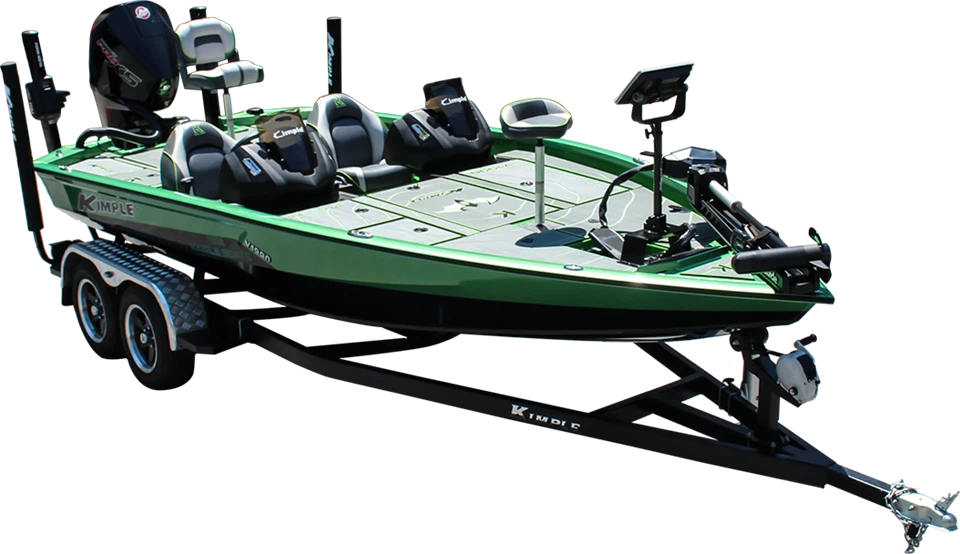 19 Ft Aluminum Stream-line Bass Boat