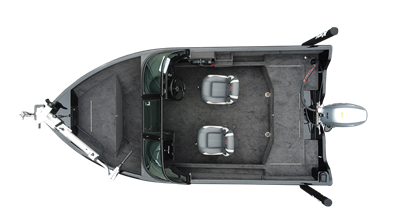 Bowrider en aluminium de 14 pieds