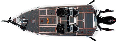 Bateau de basse en aluminium de 20 pieds